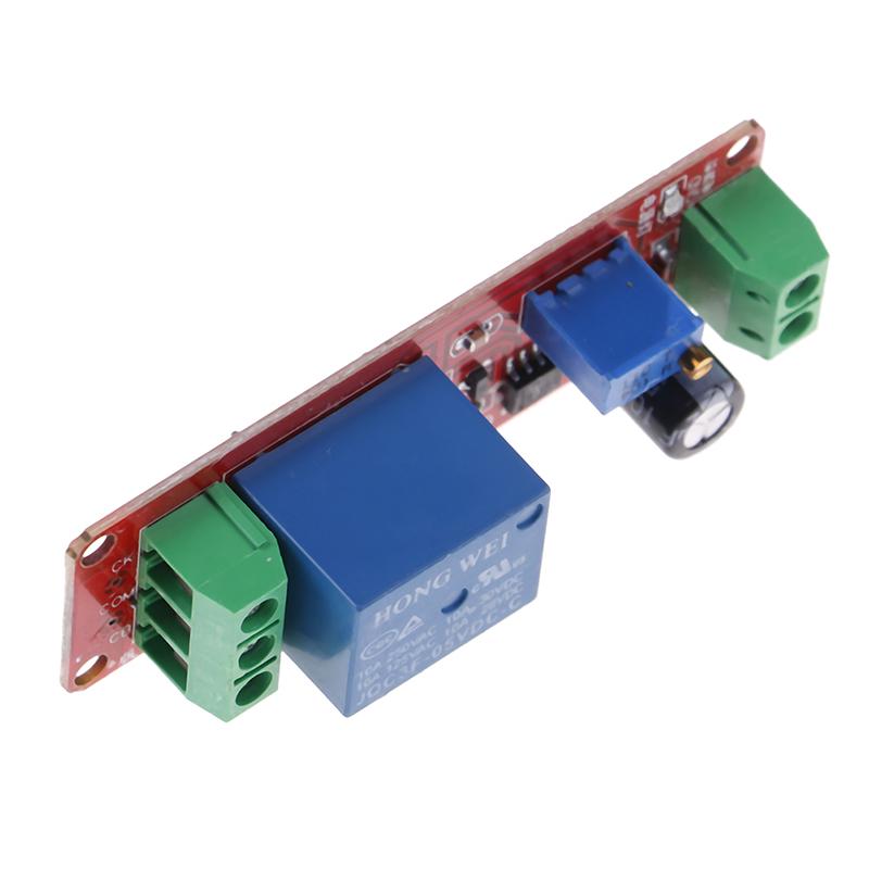 Dc 5V Ne555 Timer Switch Adjustable Module 0-10S Time Delay Relay Module