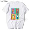 Anime Jujutsu Kaisen Gojo Satoru Yuji Itadori Short Sleeve Female Tops Tees Harajuku Jujutsu Vintaget