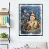 Diamond Painting Christmas Snowman Full Drill Square Cross Stitch Handicraft Diamond Embroidery Landscape Handmade Gift