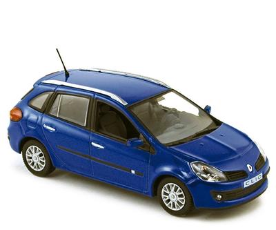 Renault Clio Estate 07 Blue Completed Product (1/43 517580)