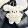 Plush Hanging Decors Soft Key Accessory Plush Key Holder Animal Shape Bag Charm Dog Plush Pendant Suitable for Girls