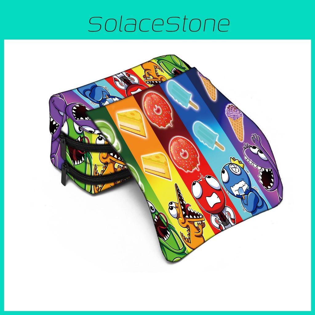 Friends Cartoon Rainbow Pen Bag Stationery Storage Bag For School And Travel