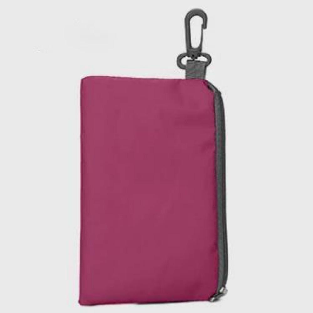Pure Color Swimming Bag Pouch with Hook Zipper Camping Hiking Storage Bag New Pocket Pouch