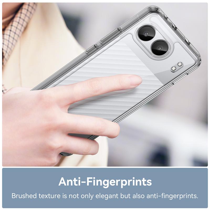 Für Oneplus Nord 4 Hülle Luxus Silikon Bumper Transparent Stoßfestes Handy Schutzhülle Oneplus Nord 4 Hülle Oneplus Nord 4 Abdeckung