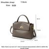 Texture Soft Women Leather Handbag, New Retro Small Square Bag, Versatile and Fashionable Shoulder Bag, Crossbody Women's Bag
