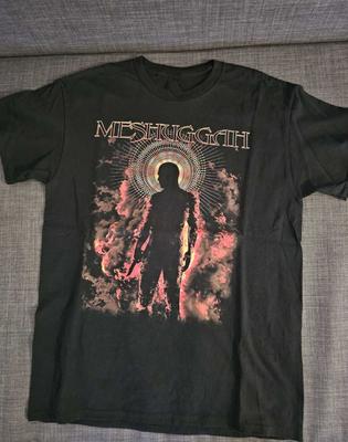 Maglietta Meshuggah Nera Cotone Pesante UB447