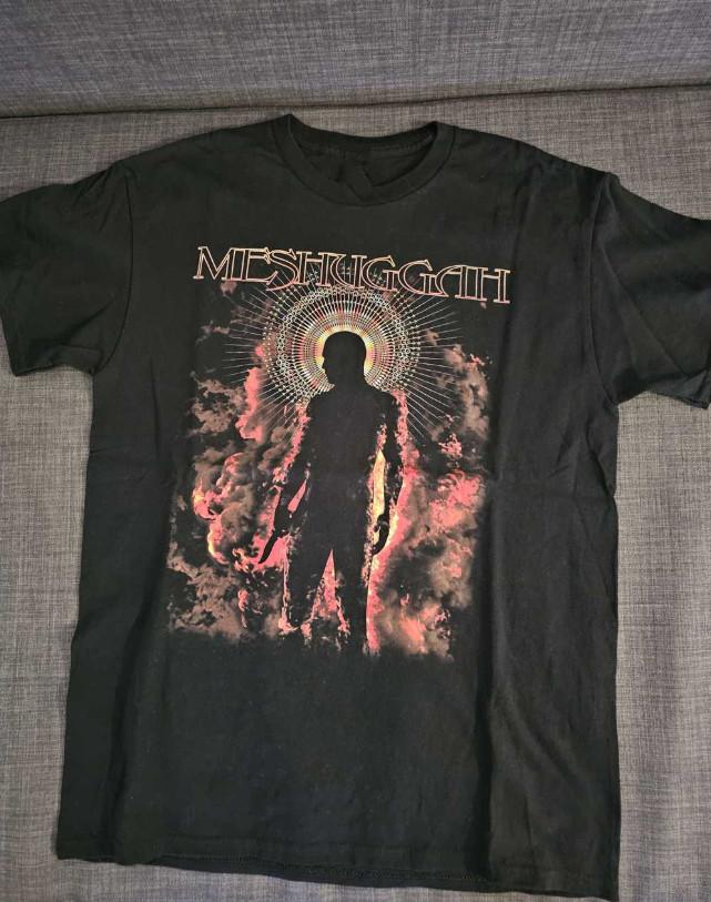 

Band Meshuggah T-SHIRT Black Tee Heavy Cotton Shirt UB447 2XL