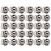 30pcs Heavy Duty Metal Cord Locks Alloy Material Drawstring Fasteners  For Drawstrings