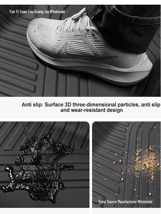 Ford Expedition 2018-2024 Car Floor and Trunk Mats - Conqueror TPE Series.