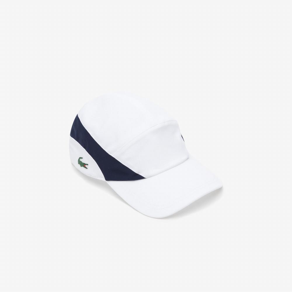

LACOSTE Мужская вязаная кепка для гольфа, белая