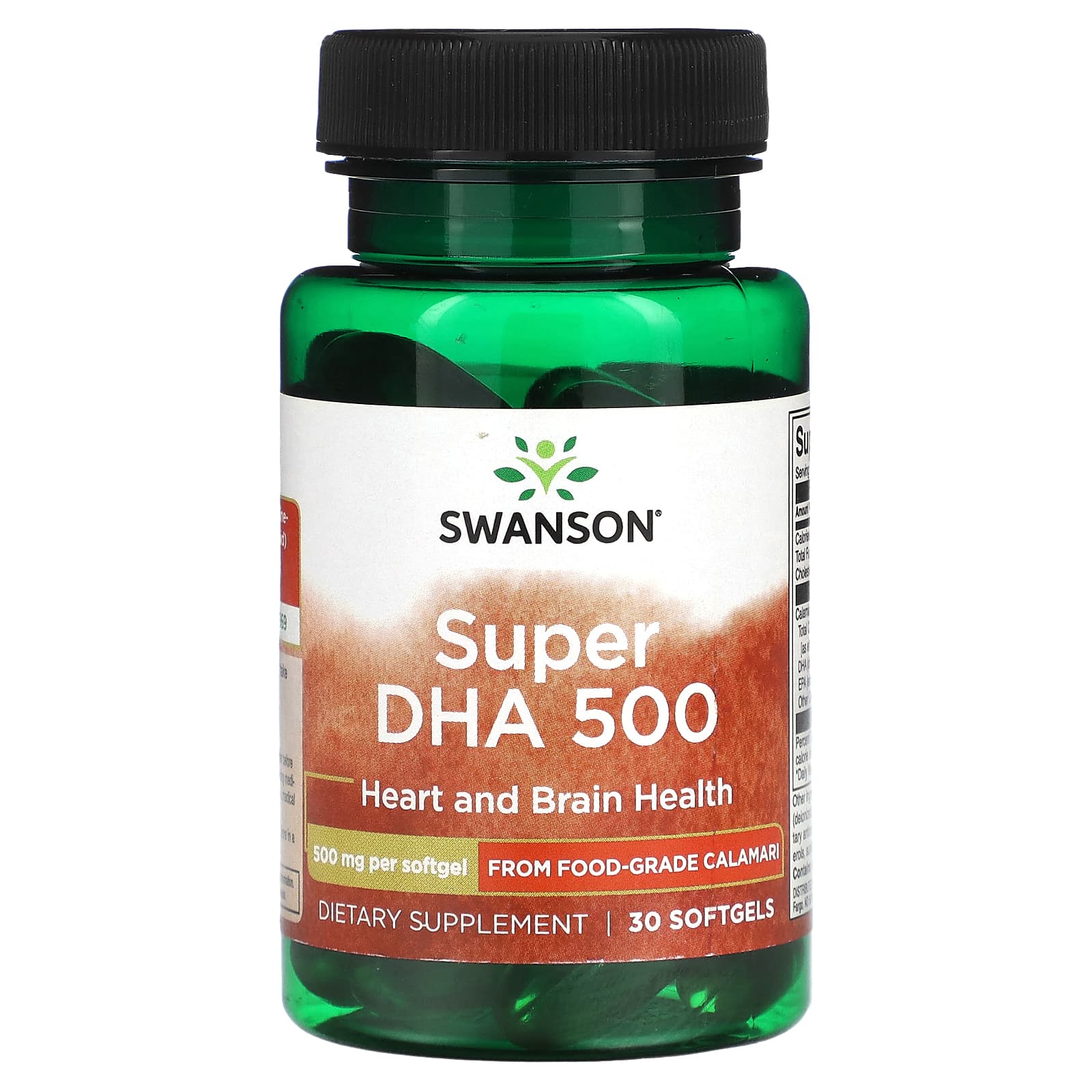 

Super Dha 500, 500Mg, 30 Softgels