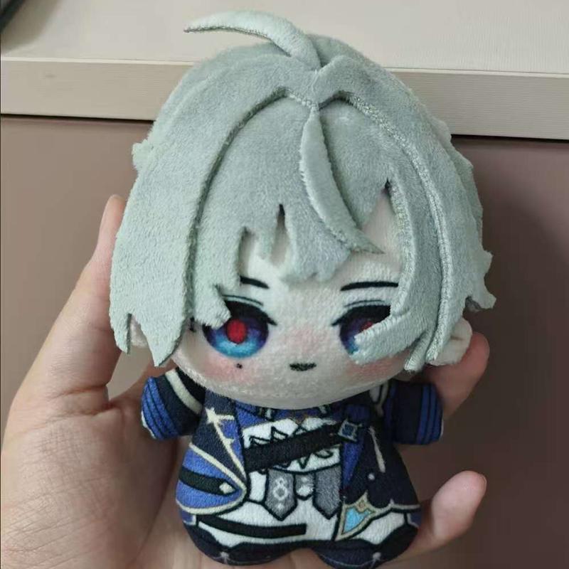 10cm Stuffed Genshin Impact Lohen Plush Doll Toys Lohen Cosplay Plusie Toy Stuffed Backpack Birthday Gifts