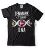 Denmark T-shirt Danish Tee Shirt Denmark Independence Day Heritage Nationality T