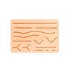 Reusable Surgical Suture Kit Pad Silicone Skin Wounds Suture Practice Traumatic Simulation Wounds Training Teaching Model