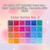 2.6mm Perler Hama Beads Kit DIY Make Puzzle Melting Beads Kits 3D Puzzle Beads  Children Toy