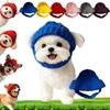 Windproof Warm Dog Beanie Cozy Soft Knit Pet Headwear Simple Pet Knitted Hat  Cold Weather