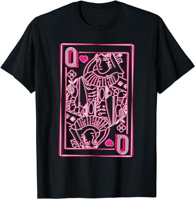 NEUES LIMITIERTES Retro Herzkönigin Muttertagsgeschenk, Valentinstags-T-Shirt Größe S-5XL Unisex T-Shirt