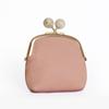Women's Genuine Leather Litchi Grain Mini Coin Purse & Lipstick Clasp Bag