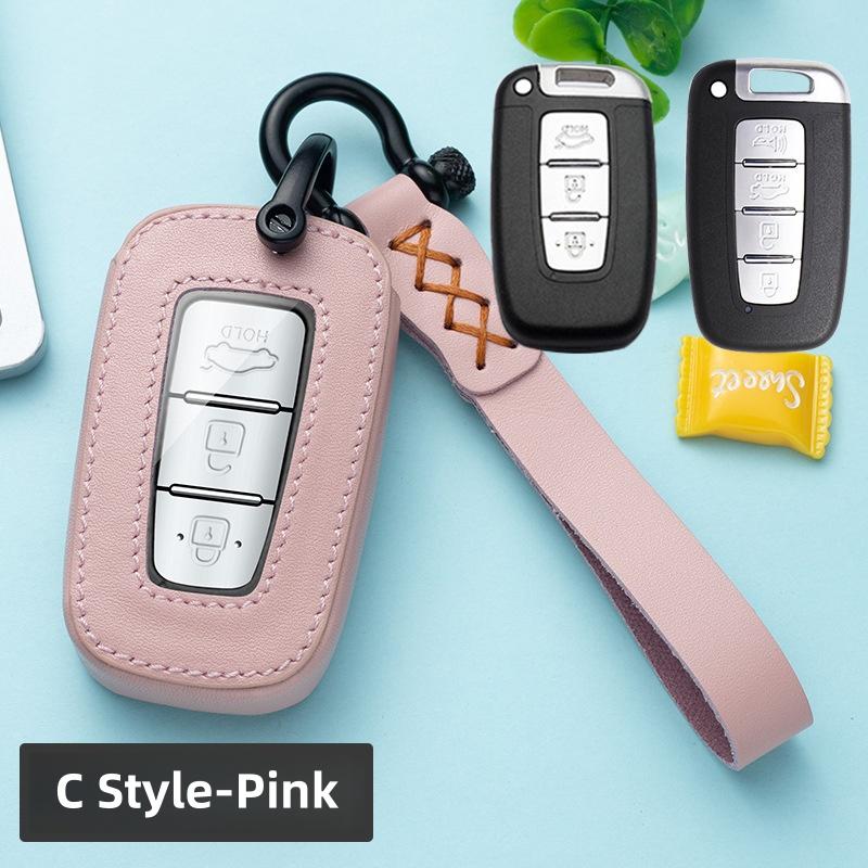 Car Key Case Cover for Hyundai Solaris HB20 Veloster SR IX35 Accent Elantra I30