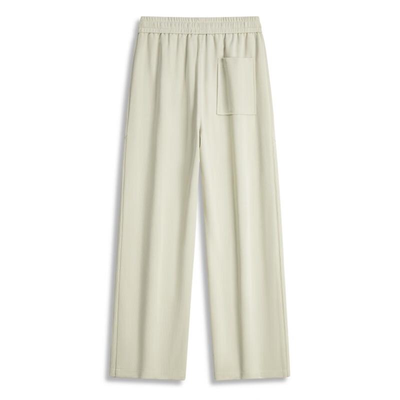 Men's Loose Fit Wide-Leg Knit Sweatpants