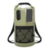 Hiking Day Dry Bag Backpack with PVC Roll Top Closure, Waterproof Storage Design and Front Outer Pocket Access