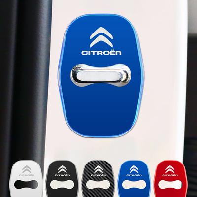 Metal Car Door Lock Cover for C4 C3-XR C5 Aircross C6 C-quatre Picasso C-Elysee C4L C3L Emblem Stickers Badge