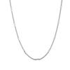 Square Clamp Tube Stainless Steel European American Unisex Bamboo Chain Electroplated 41-50cm Sweater Chain Simple Necklace