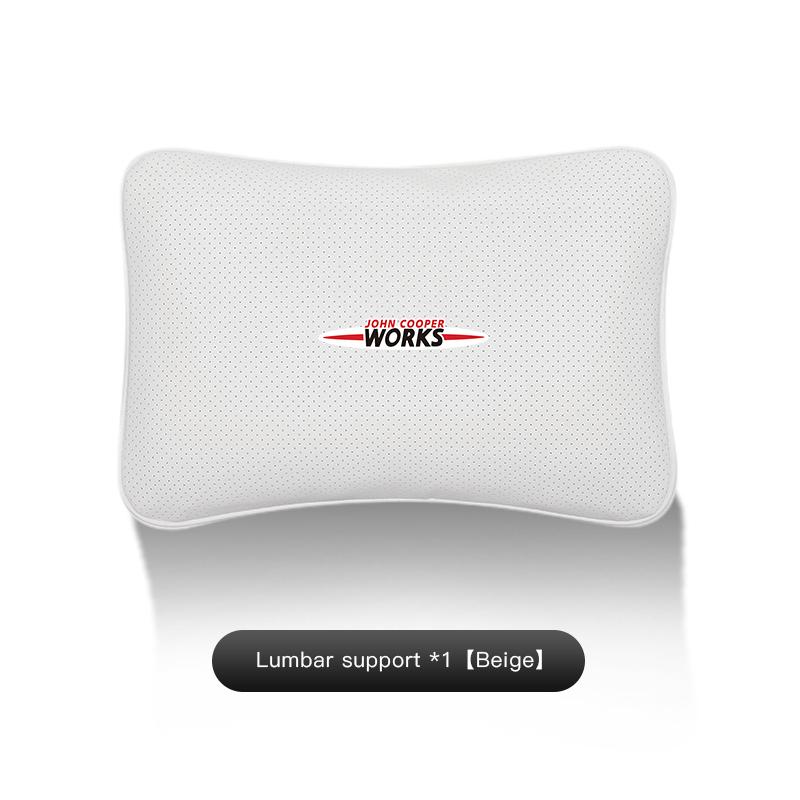 Accessori Supporto Lombare e Poggiatesta in Seta Ghiacciata per Auto MINI Per MINI Cooper One R50 R52 R54 R53 R56 Countryman R60 F55 F56 JCW R58 R59 mjewr55