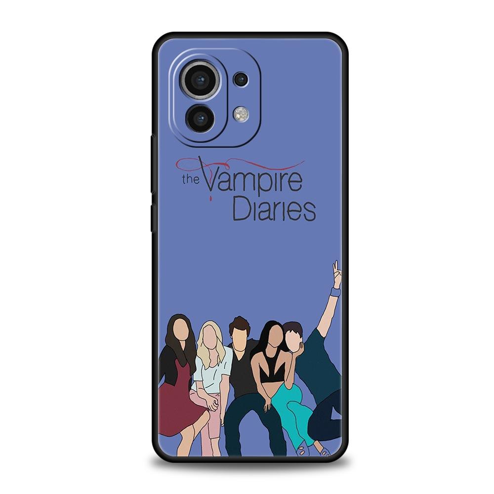 Phone Case For Xiaomi Mi 15 14 13 12 11 Lite 14T 13T 12T 11T Pro Poco X6 X5 M3 X3 Pro F5 F4 Cover The Vampire Diaries Damon