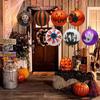 6PC/Box Halloween Tree Hanging Decor Home Plastic Halloween Ball Ornaments Terrible Atmosphere Hanging Balls Party Decorations