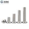 GUWANJI 304 Stainless Steel Phillips Pan Head Screws (YB/T 818 Standard)
