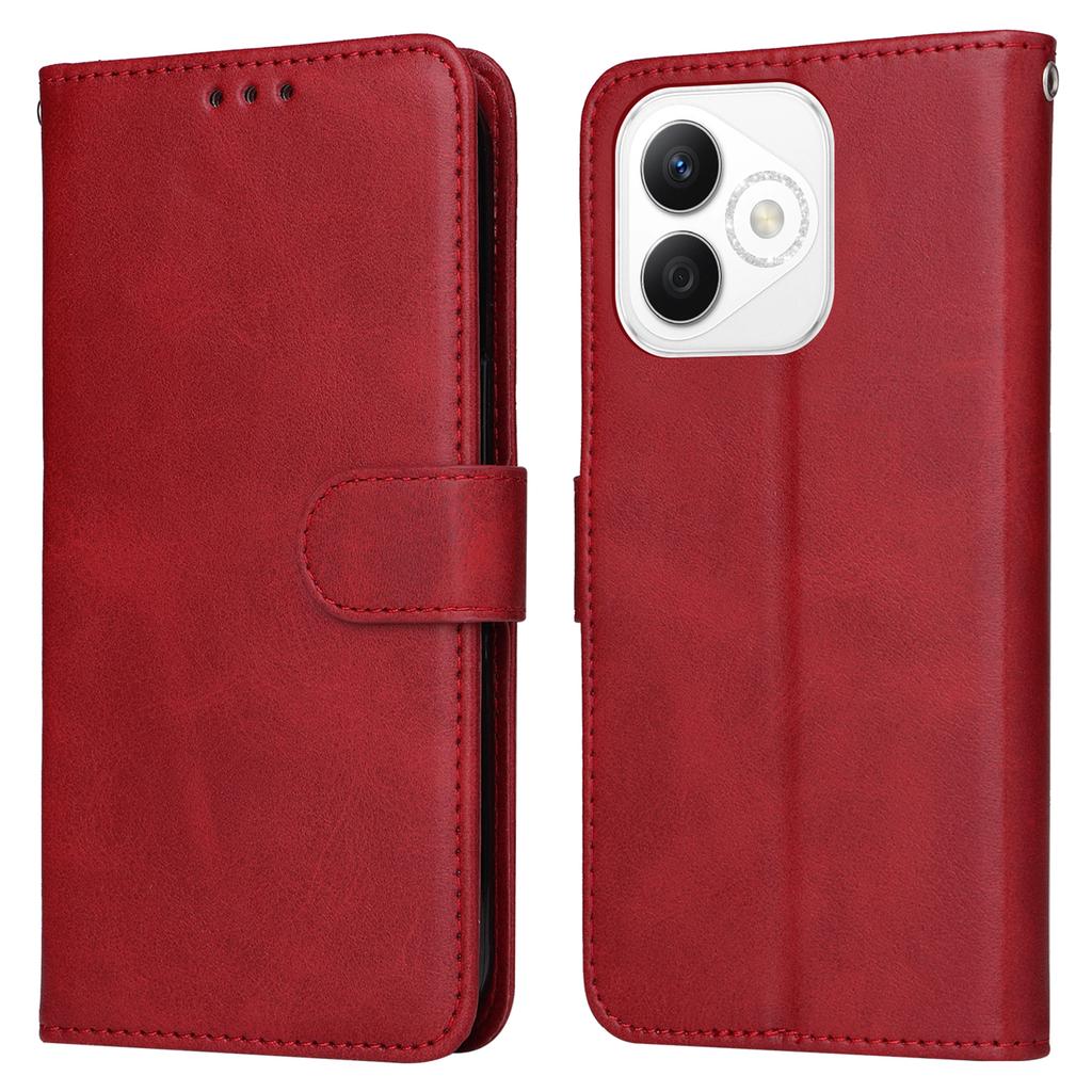 For Honor X60i 5G Case PU Leather Phone Cover with Cash/Card Slots