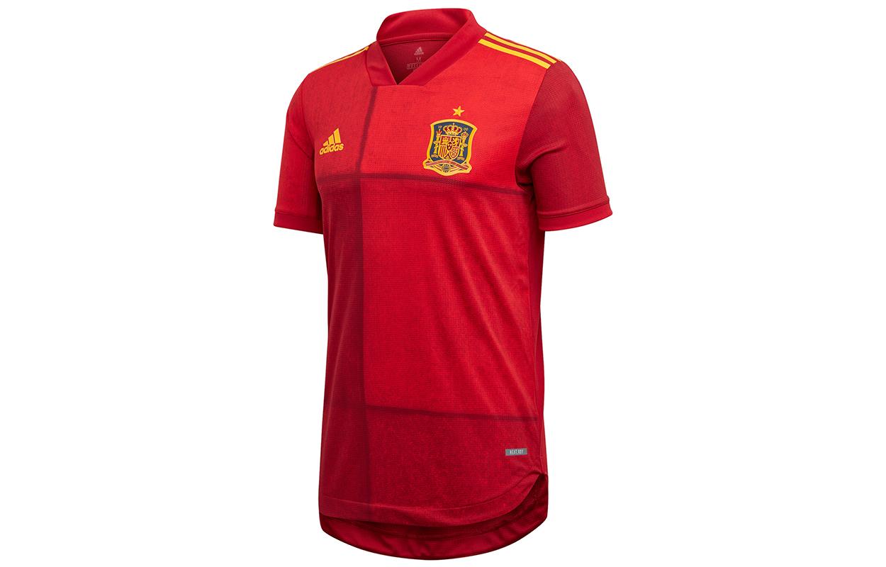 Adidas Soccer Jerseys Men s Red Moderate Straight Fit FI6250