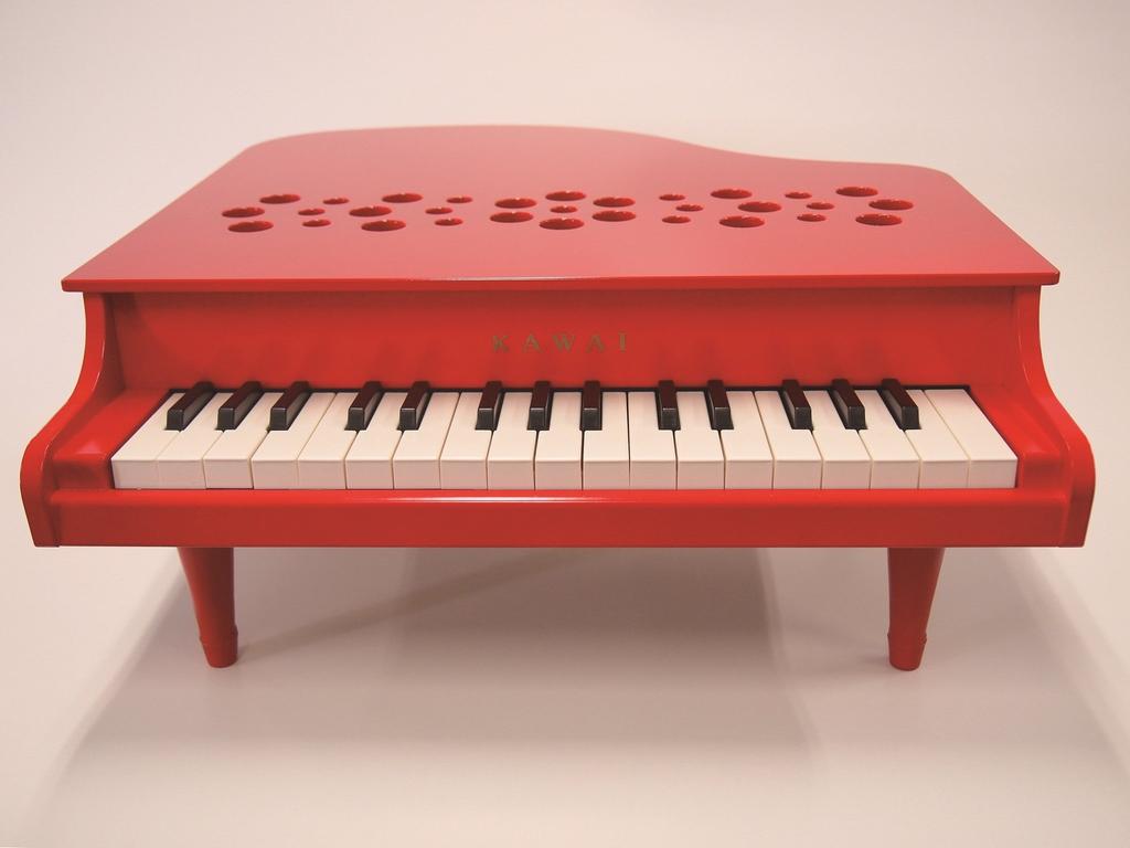 Kawai Musical Instruments KAWAI Mini Piano Red Body Width X Height X Depth 1163 P-32 Size 42.50cm 18.50cm 45.00cm
