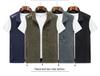 2024 Men's Autumn Fleece Vest Outdoor Sports Hoodie Jacket