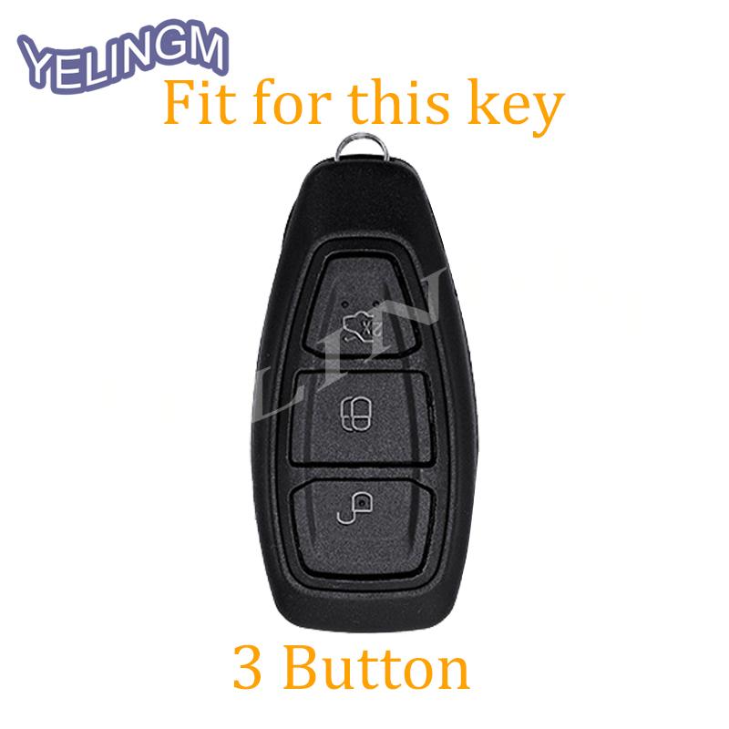 Car Key Case Shell For Ford Kuga Focus Mk3 Mk4 Mondeo Fiesta Titanium Ecosport Transit Mk8 Key Cover Remote Accessories