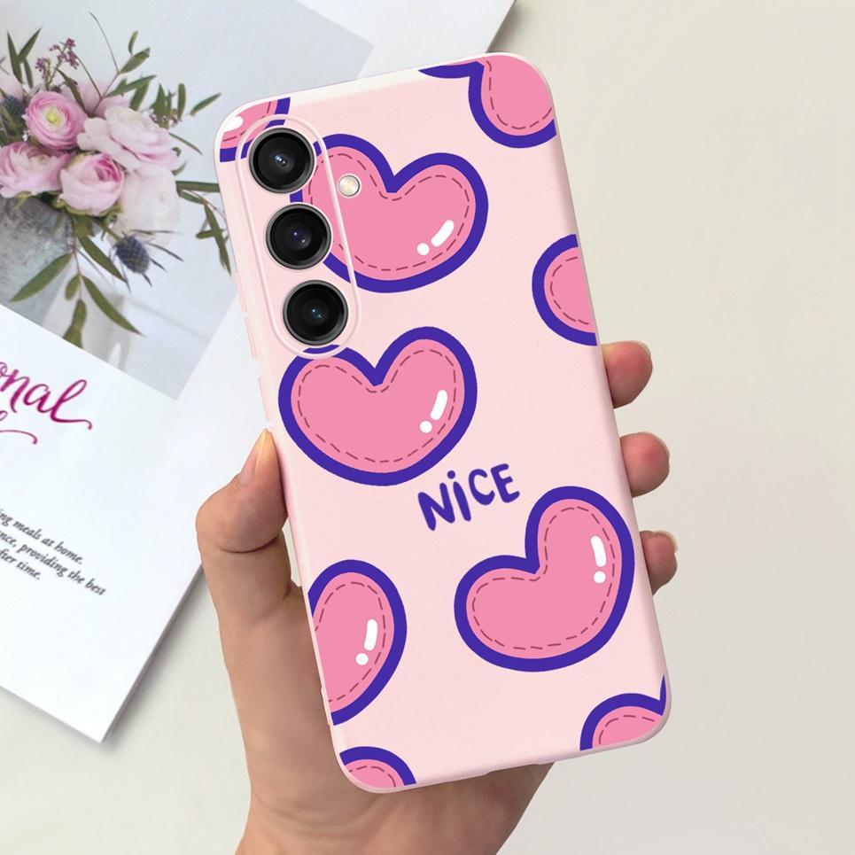 For Funda Samsung Galaxy A35 5G Case Women Fashion Girly Flower Butterfly Bumper For Samsung A35 SM-A356B Coque Silicone Soft
