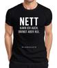 Nett kann ich auch bringt aber nix Sarkastisch Spruch Humor cool Herren T-Shirt