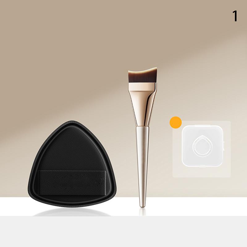 

Набор ультратонких кистей-полумесяцев для тональной основы, легкая кисть для контурирования лица, кисть для контурирования, инструмент для смешивания крема для тональной основы