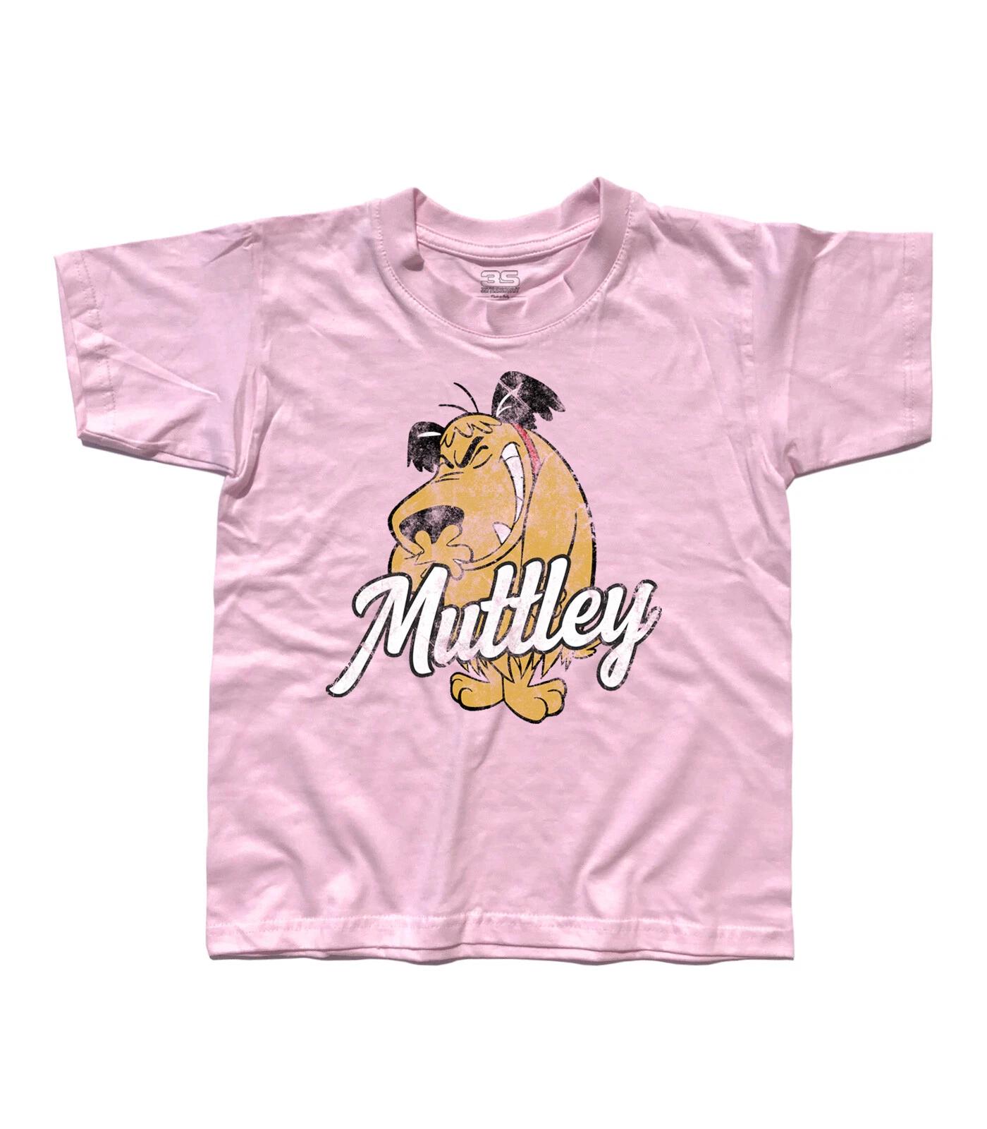 Children s T-shirt MUTTLEY 1 Dick Dastardly Racing Cars Penelope Pit Stop Clyde 110