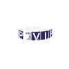 100pcs Disposable Waterproof Paper Wristband Bracelet Playground Marker Paper Bracelet Event Party Counting Bracelet