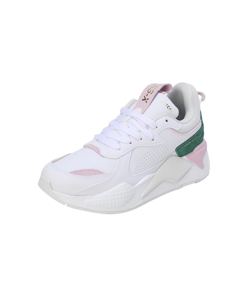 Puma Preppy Sneakers Puma Size RS-X (391092), Women s, White/Vine/Warm White, 23.5cm