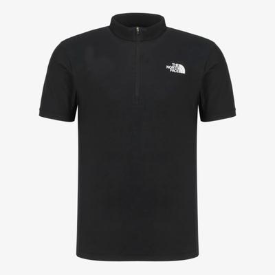 Herren S Ice Day Kurzarm Reißverschluss T-Shirt Nt7kr00