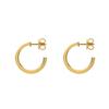 Gucci Blondie Logo Modeschmuck Emaille Ohrringe Unisex Ohrringe Gold 796764J16308078