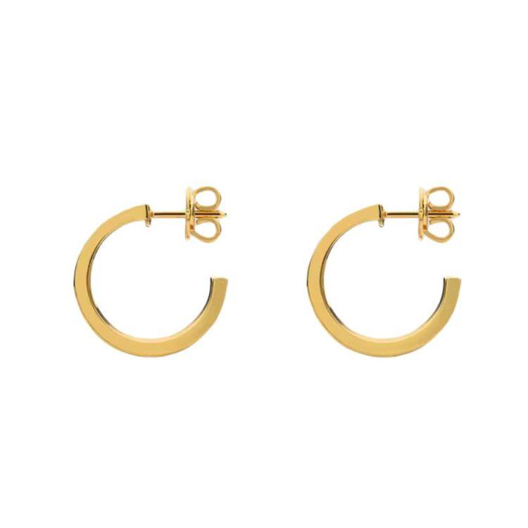 Gucci Blondie Logo Modeschmuck Emaille Ohrringe Unisex Ohrringe Gold 796764J16308078