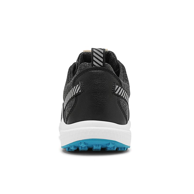 Waterproof Men’s Golf Shoes Lace-up Golf Training Sneakers Spikeless Golf Trainers Breathable Business Dress Shoes Casual Travel