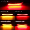 2 Stück LED Seitenmarkierungsleuchten für Stoßstange Vorne Hinten Rot/Gelbes Licht Für Chevrolet Camaro Für Cadillac CTS ATS 16-18 Seitenblinkleuchten
