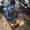 Horror Icons Living Room Nonslip Area Rug Soft Carpet For Bedroom Game Playroom Sofa Office Home Decor Doormat Christmas Gift C922448