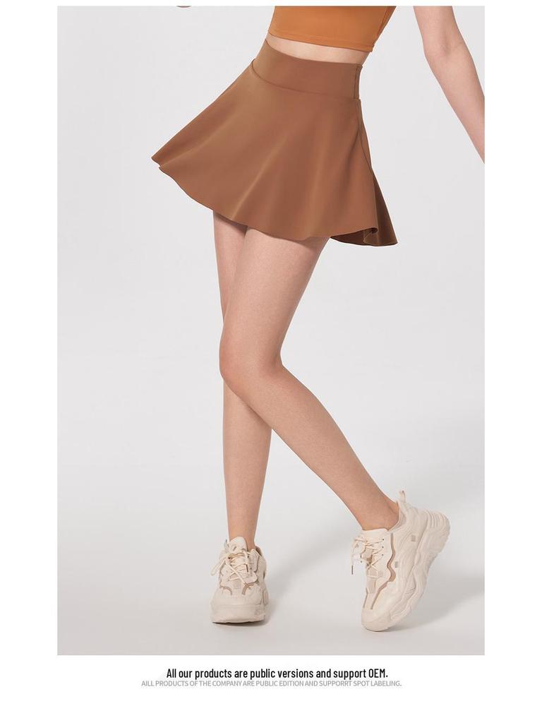 2025 Damen-Sportrock mit Schnelltrocknung für Yoga, Badminton, Laufen, Tennis und Golf