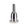 Back tuba mouthpiece 24W silver plated finish (sousaphone)